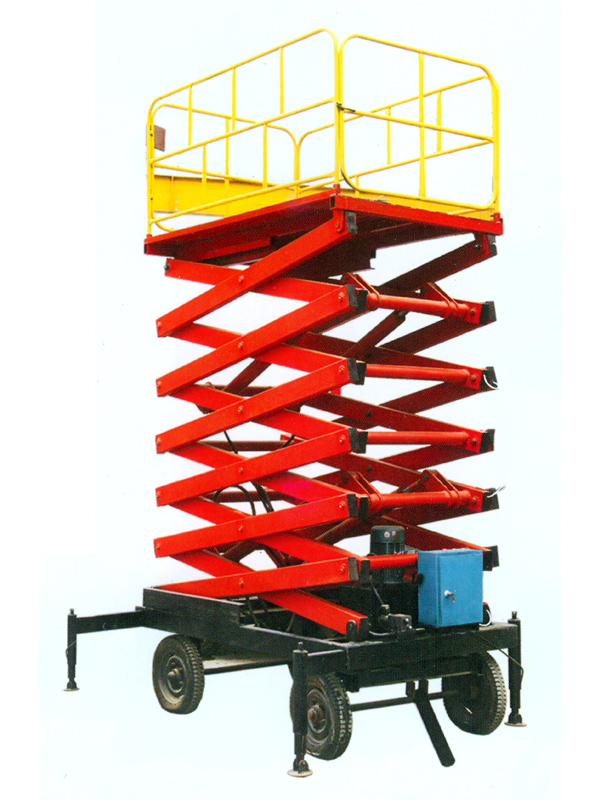 四輪移動(dòng)式液壓升降平臺(tái)